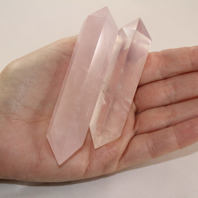 Rose Quartz Double Terminated