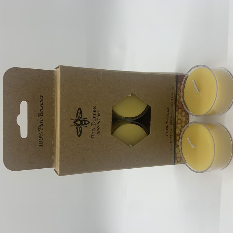Beeswax Tea Lights - 6 Pack