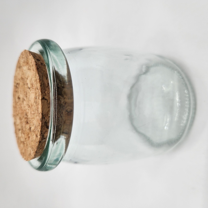 Cork Jar with Twine and Tag